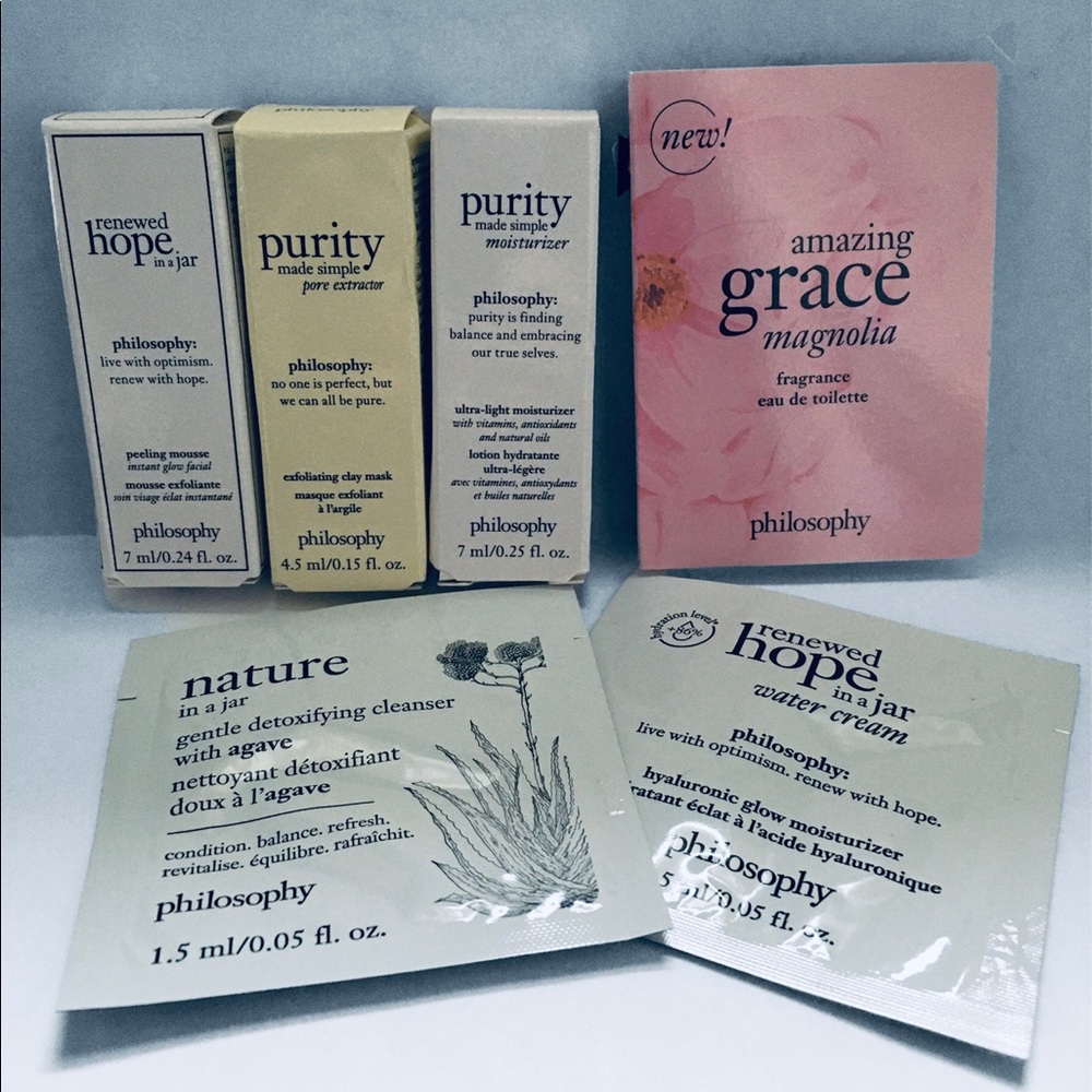 Philosophy amazing grace purity hope products